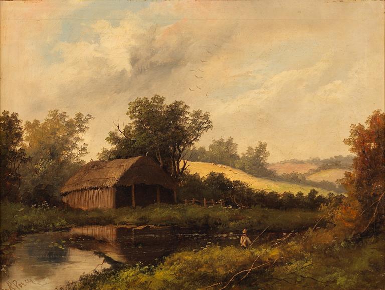 Sidney Richard Percy, after, Hedlandscape, 2 pcs.