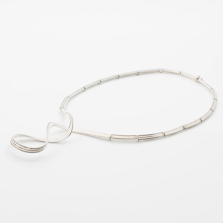 Halssmycke, Lapponia, sterlingsilver, Finland 2019.
