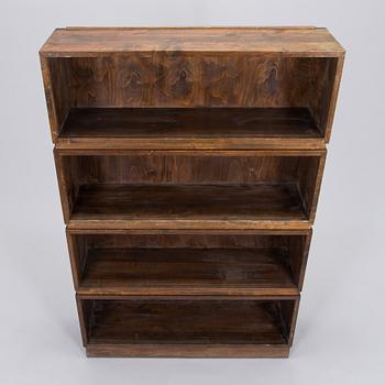 Aino Aalto, kirjahylly / kirjakaappi, 412/4  O.Y. Huonekalu- ja Rakennustyötehdas A.B. 1940-luku.