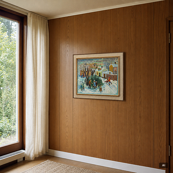 Elis Ryberg, "Julgransförsäljning, Ystad".