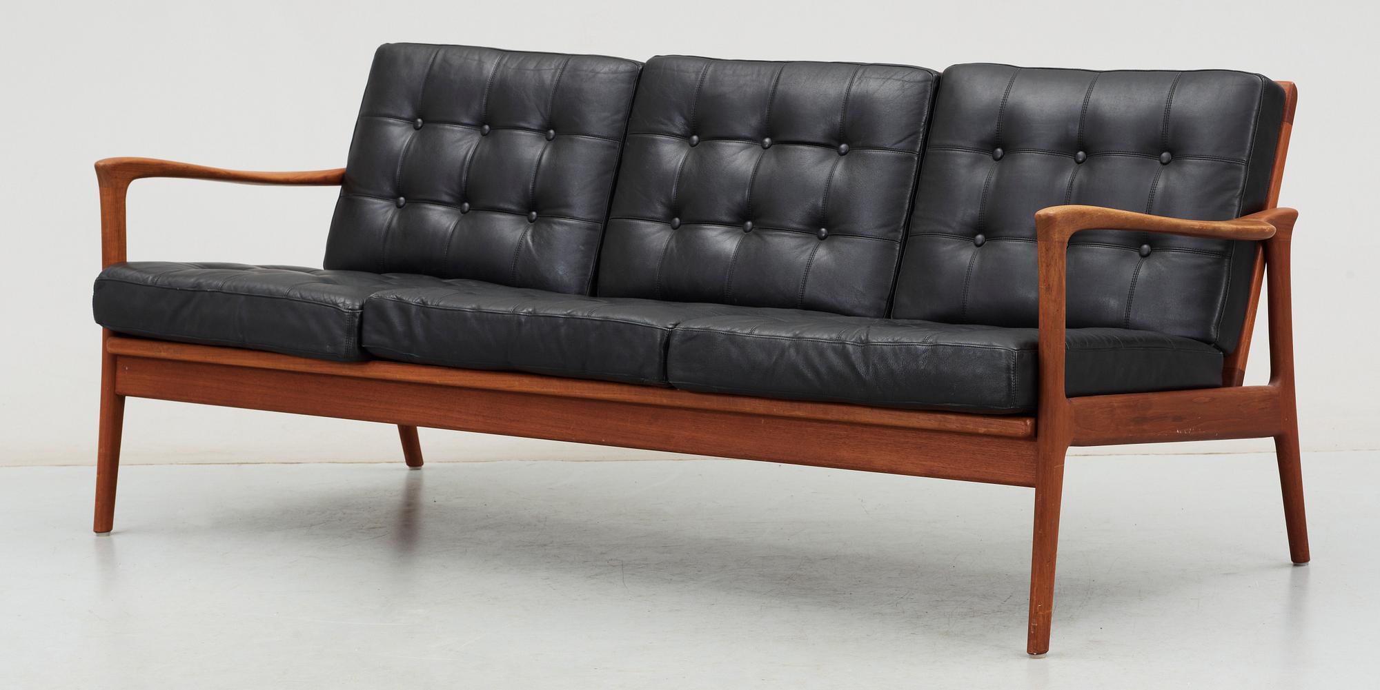 SOFFA, "Böja", Carl-Erik Johansson, Bejra Möbel AB, Tibro, 1900-talets tredje kvartal.