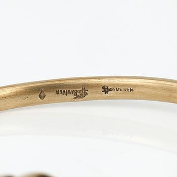ARMBAND, 18K guld, Frankrike. Total vikt ca 25 g.