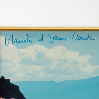 Christo & Jeanne-Claude, "Valley Curtain, Grand Hogback, Rifle, Colorado", 1970-72.