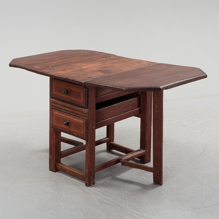 A 19th century table.