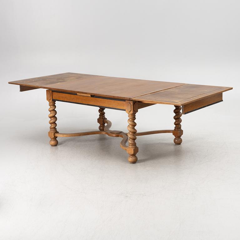 A Baroque style table, circa 1900.
