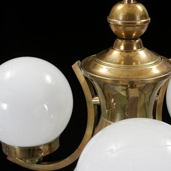 TAKLAMPA, art deco, 1940-tal.