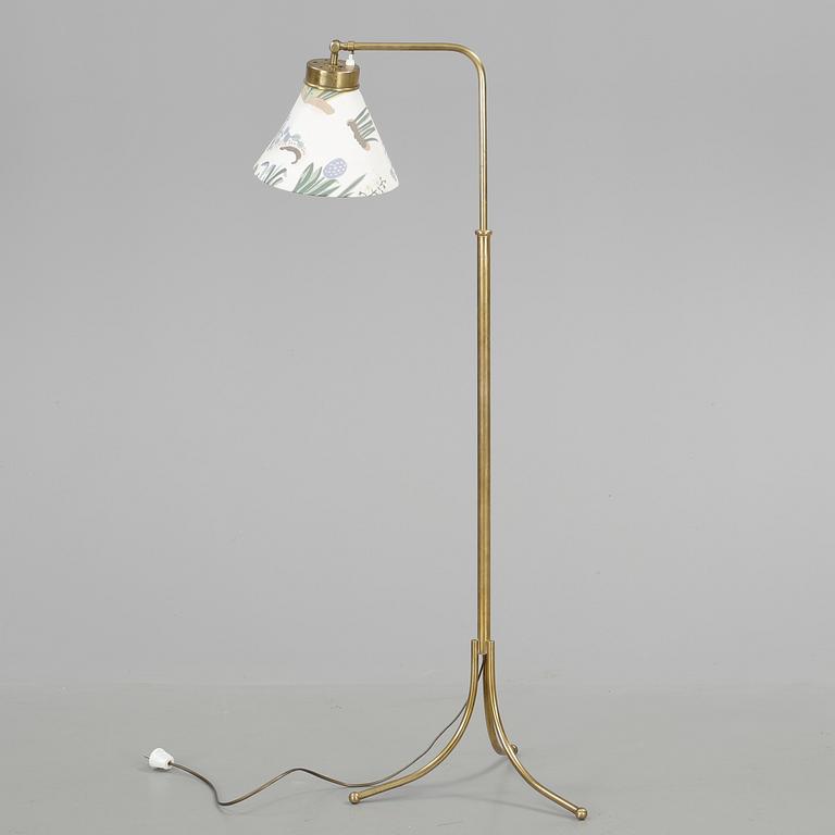 GOLVLAMPA, mässing, design Josef Frank, Firma Svenskt Tenn, modell 1842.