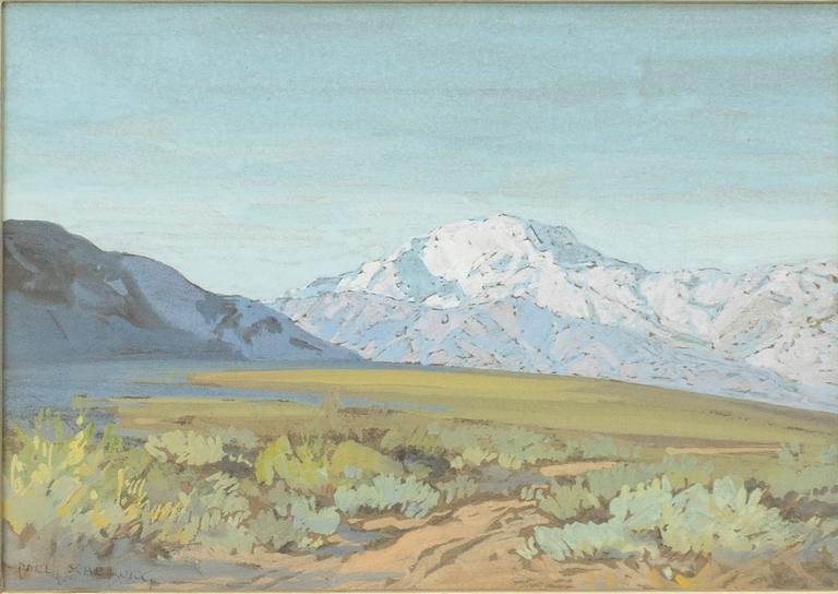 Carl Oscar Borg, Mountain range.