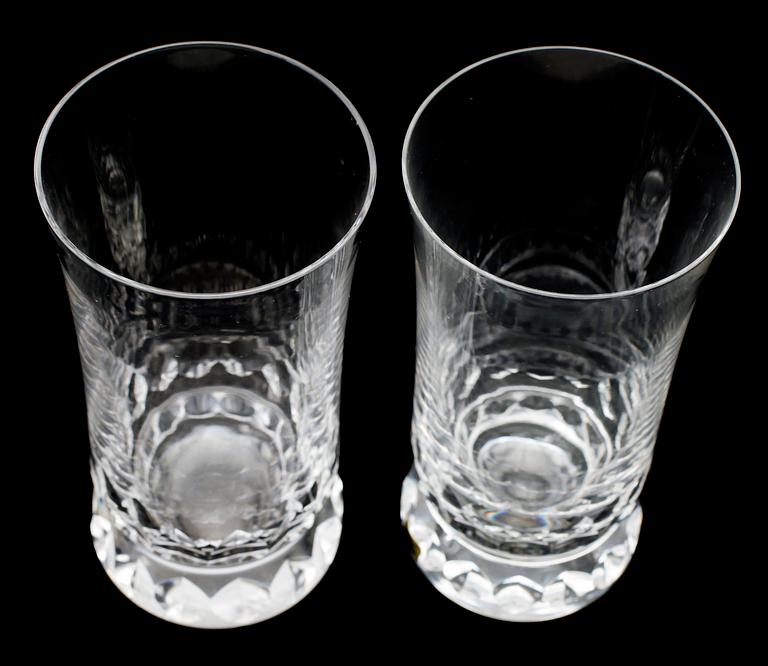 HIGHBALLGLAS, 11 st, "Prince", Göran Wärff, Kosta.