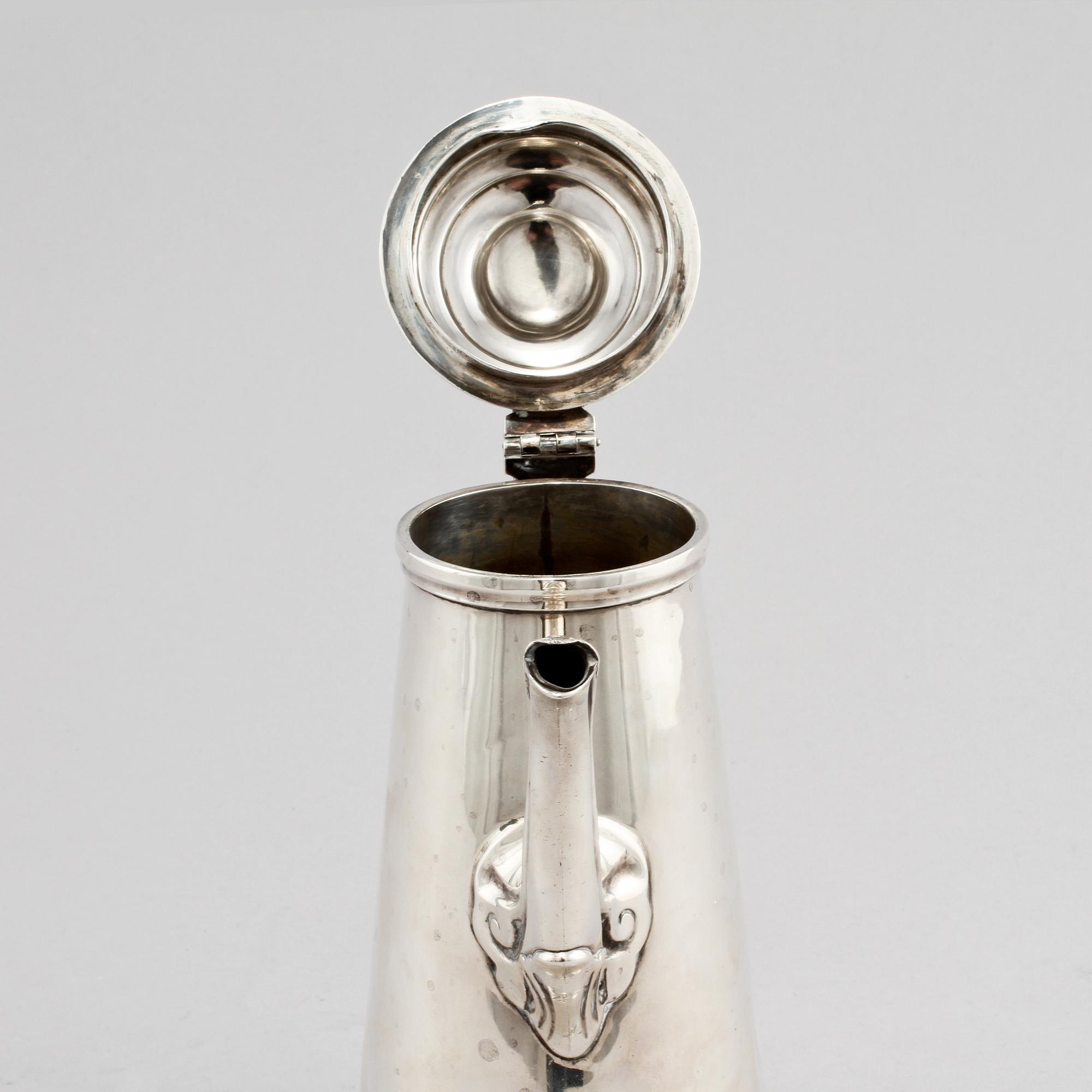 KANNA, silver, London, England, 1912. Total vikt 475 g.