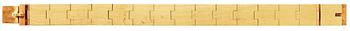 652. WIWEN NILSSON, armband, Lund 1969, 18k.