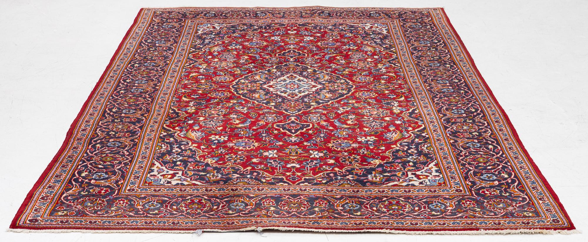 Matta, Keshan, ca 300 x 200 cm.