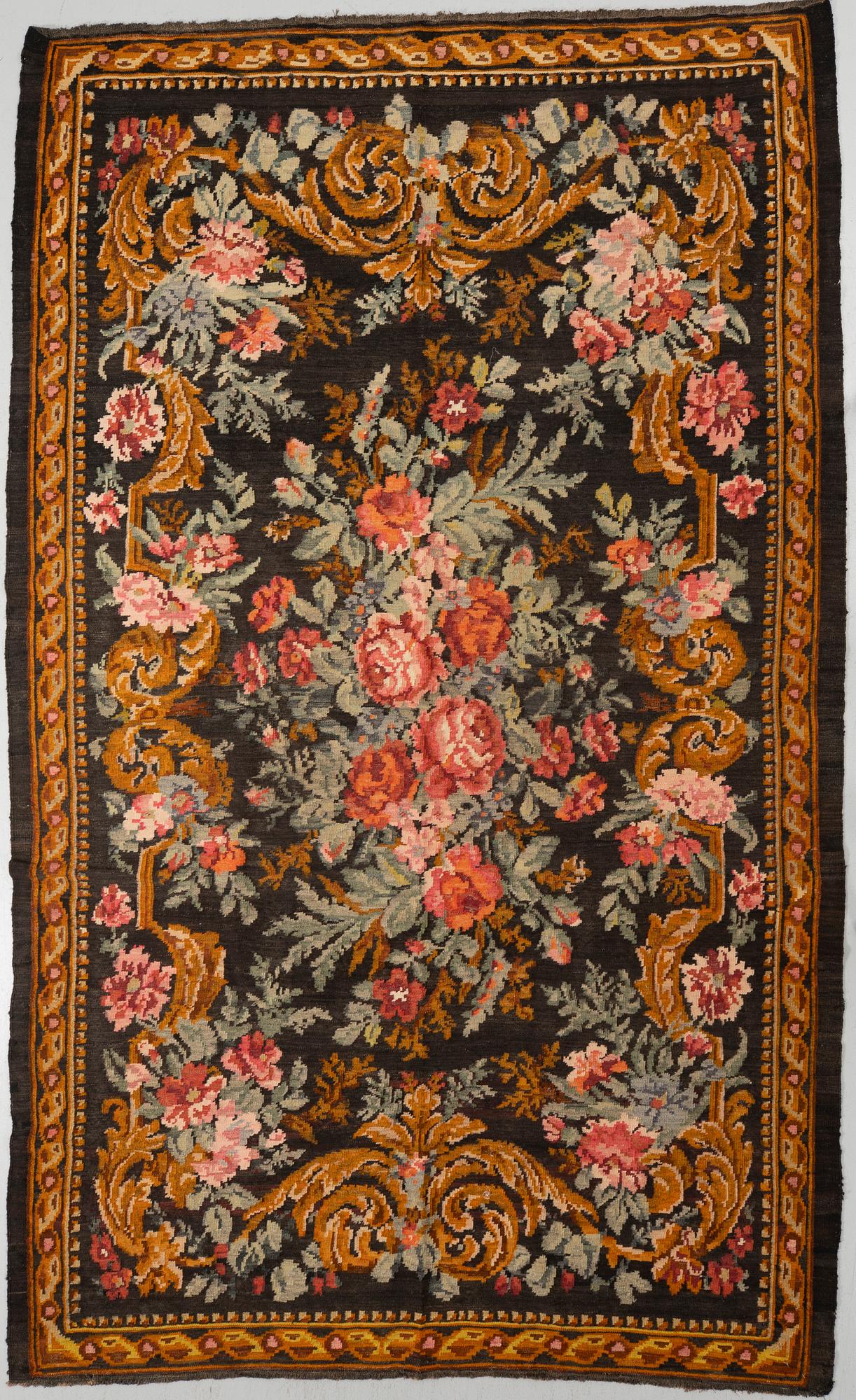 Rug, Bessarabian kilim, approx. 330 x 202 cm.