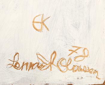 Lennart Olausson, Self-Portrait.