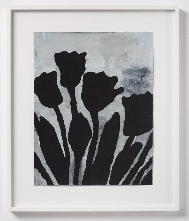 Donald Baechler, 'Untitled (Flowers)'.