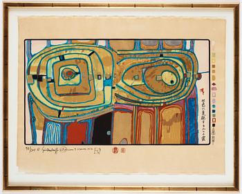 Friedensreich Hundertwasser, Portfolio "Midori No Namida".