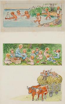 127. Elsa Beskow, "Lisas framtidsplaner".