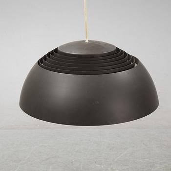 A 'Royal pendel' pendent lamp by Arne Jacobsen for Louis Poulsen, Denmark.