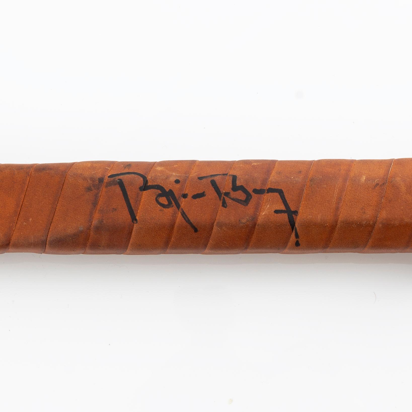Tennis racket, Signed by Björn Borg. Donnay. Customized wood raquet.