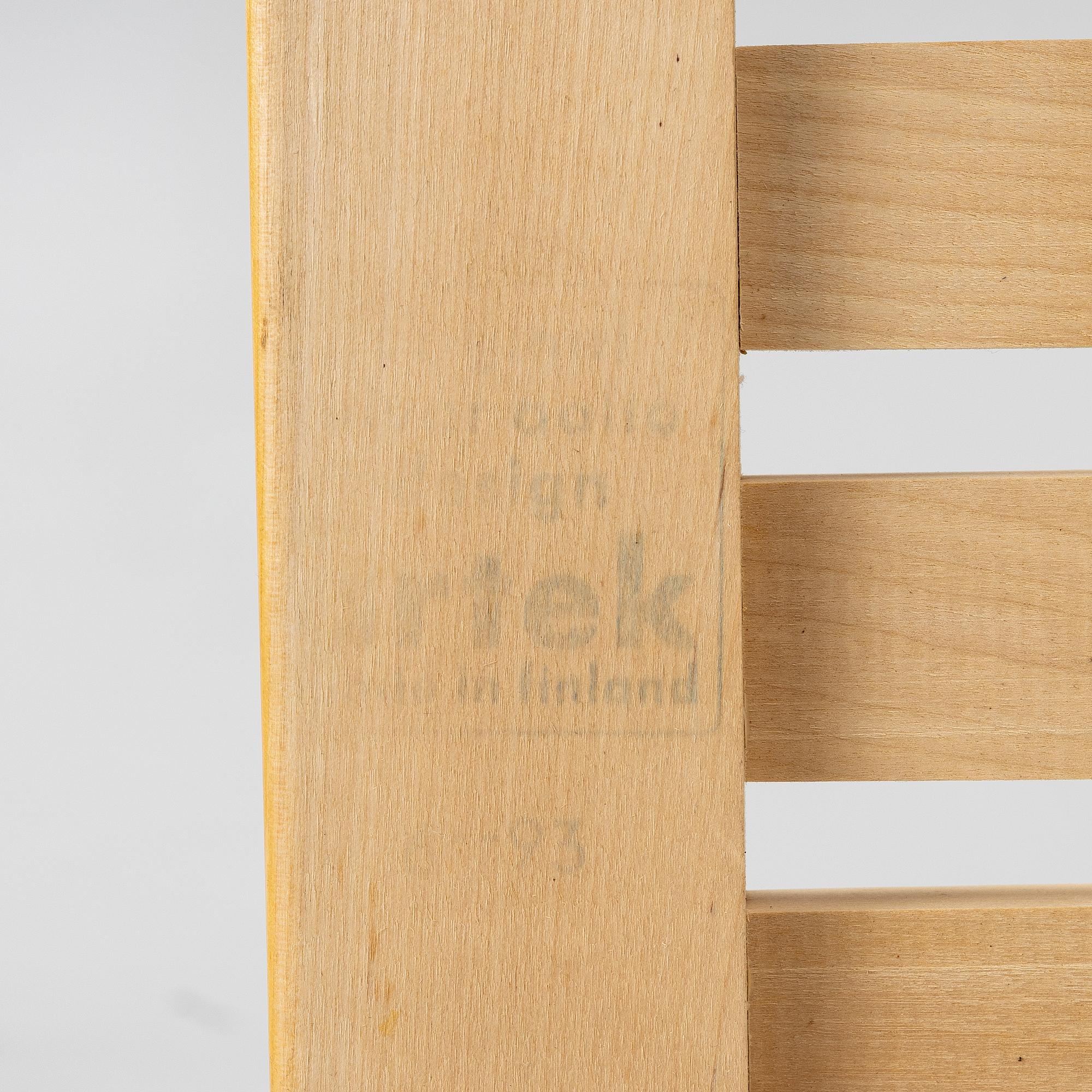 Alvar Aalto, bench, model 153 B, Artek.