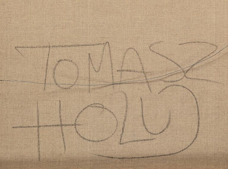TOMASZ HOLUJ, olja på duk, signerad.