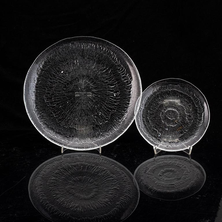 Tapio Wirkkala, glass ware, 42 pieces.