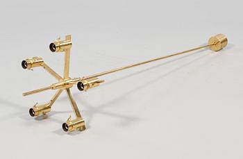 TAKLAMPA, Hans-Agne Jakobsson, Markaryd, 1900-talets andra hälft, höjd 186 cm.