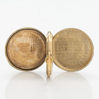 Taskukello, H. Moser & Cie, 49 mm, 14K kultaa,