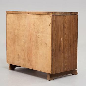 Axel Einar Hjorth, attributed to, a pine chest of drawers, Nordiska Kompaniet, Sweden 1930´s.