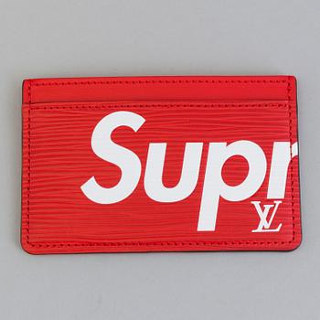 SUPREME x LOUIS VUITTON, korthållare.