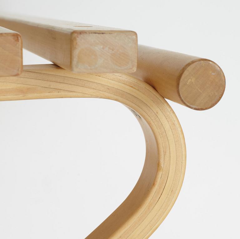 Alvar Aalto, a model 109 coat rack from Artek, Finland.