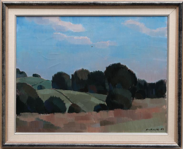 ERKKI HEIKKILÄ, öljy kankaalle, signeerattu ja päivätty -89.