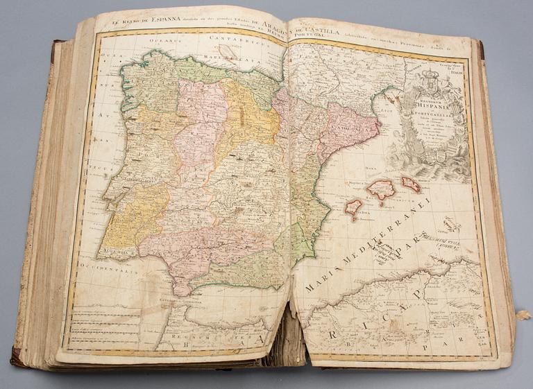 JOHANN BAPTISTA HOMANN, Atlas, Novus Terrarum Orbis Imperia Regna Et Status.