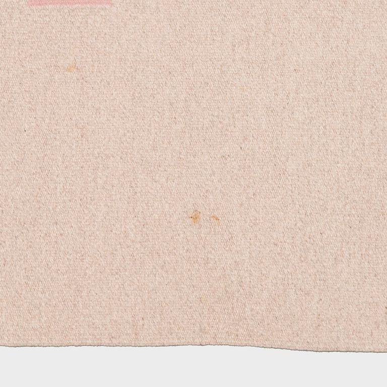 Tarja Laakso, A finnish flat weace carpet, made to order, manufacturer Kouvola Taito Shop. Circa 500 x 140 cm.
