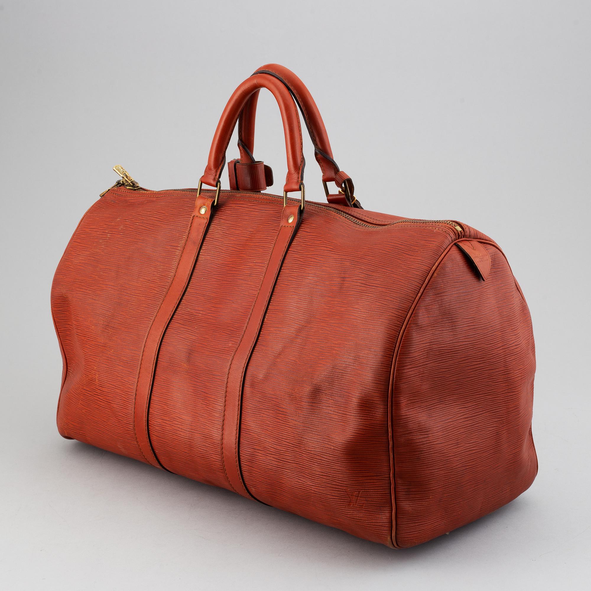 Louis Vuitton, weekendbag "Keepall 50 Epi".