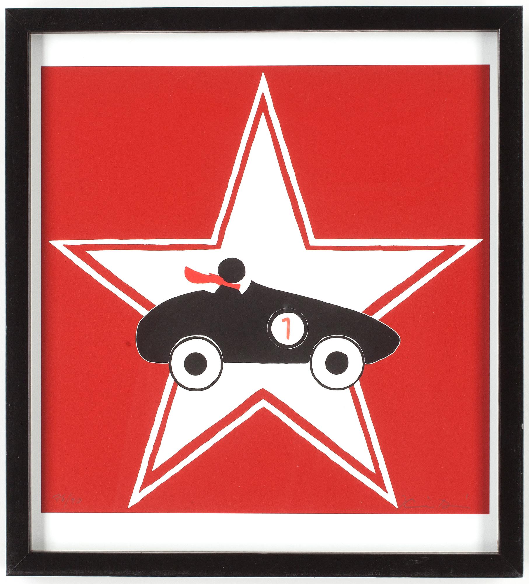 KARIN DAHLIN, färglitografi, signerad och numrerad 79/90.