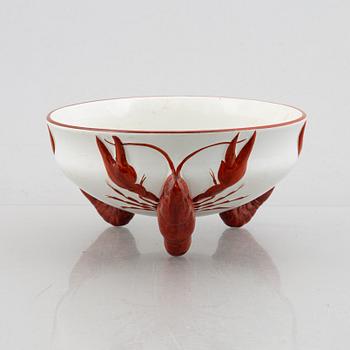 Alf Wallander, bowl, creamware, Rörstrand, first half of the 20th Century.