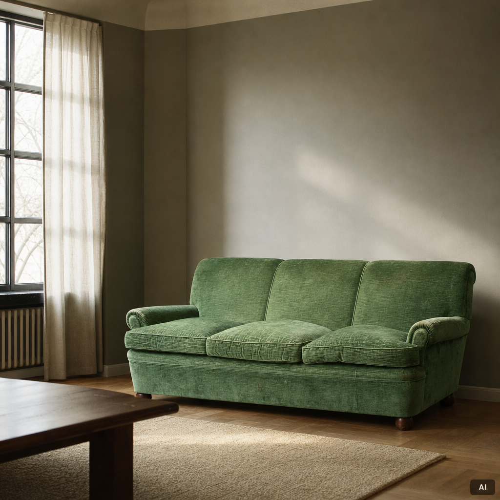 Josef Frank, a model 703  sofa, Firma Svenskt Tenn.