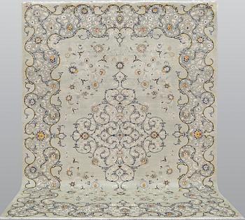 A carpet, sk Royal Kashan, ca 385 x 259 cm.