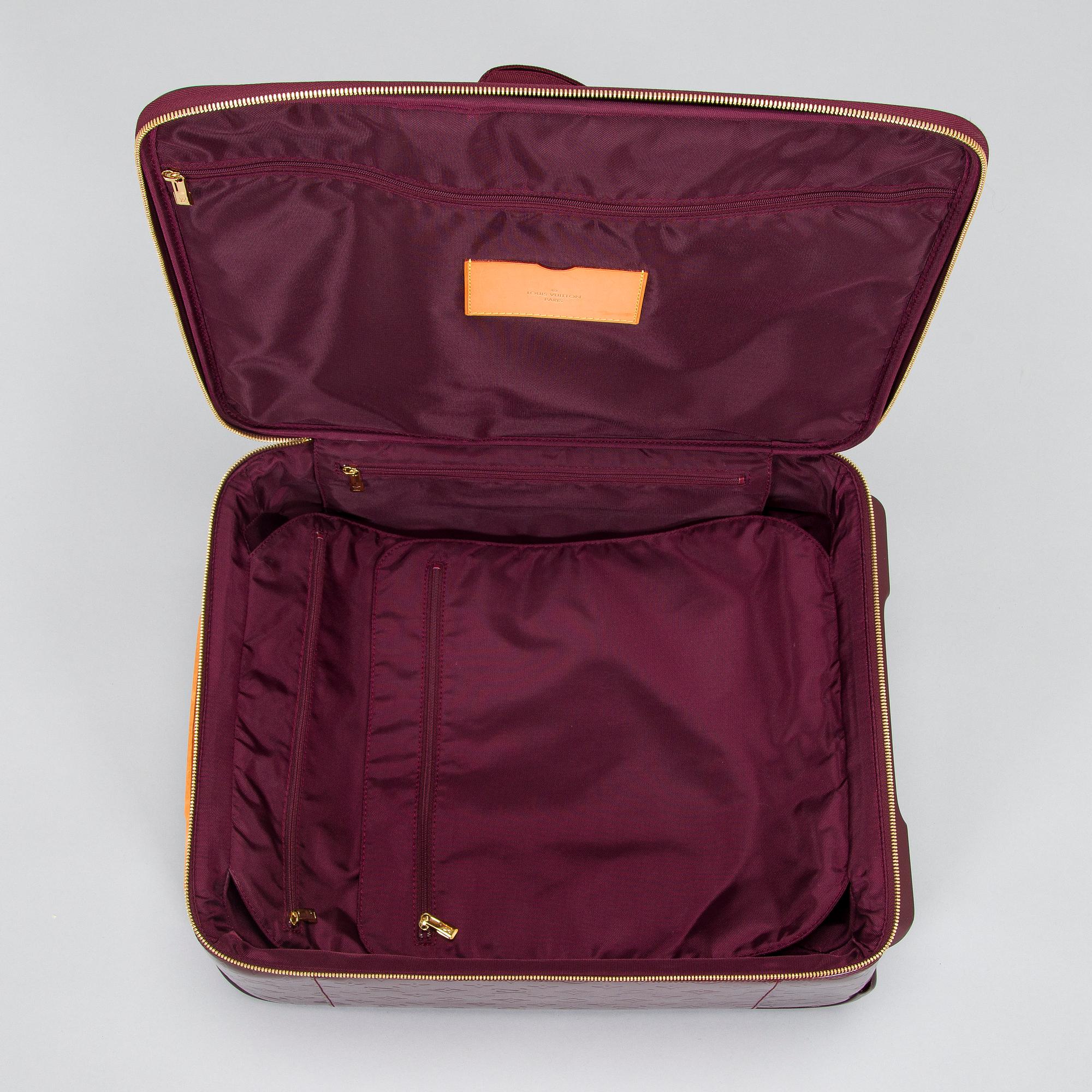 Louis Vuitton, a Monogram Vernis 'Pégase 45', suitcase.