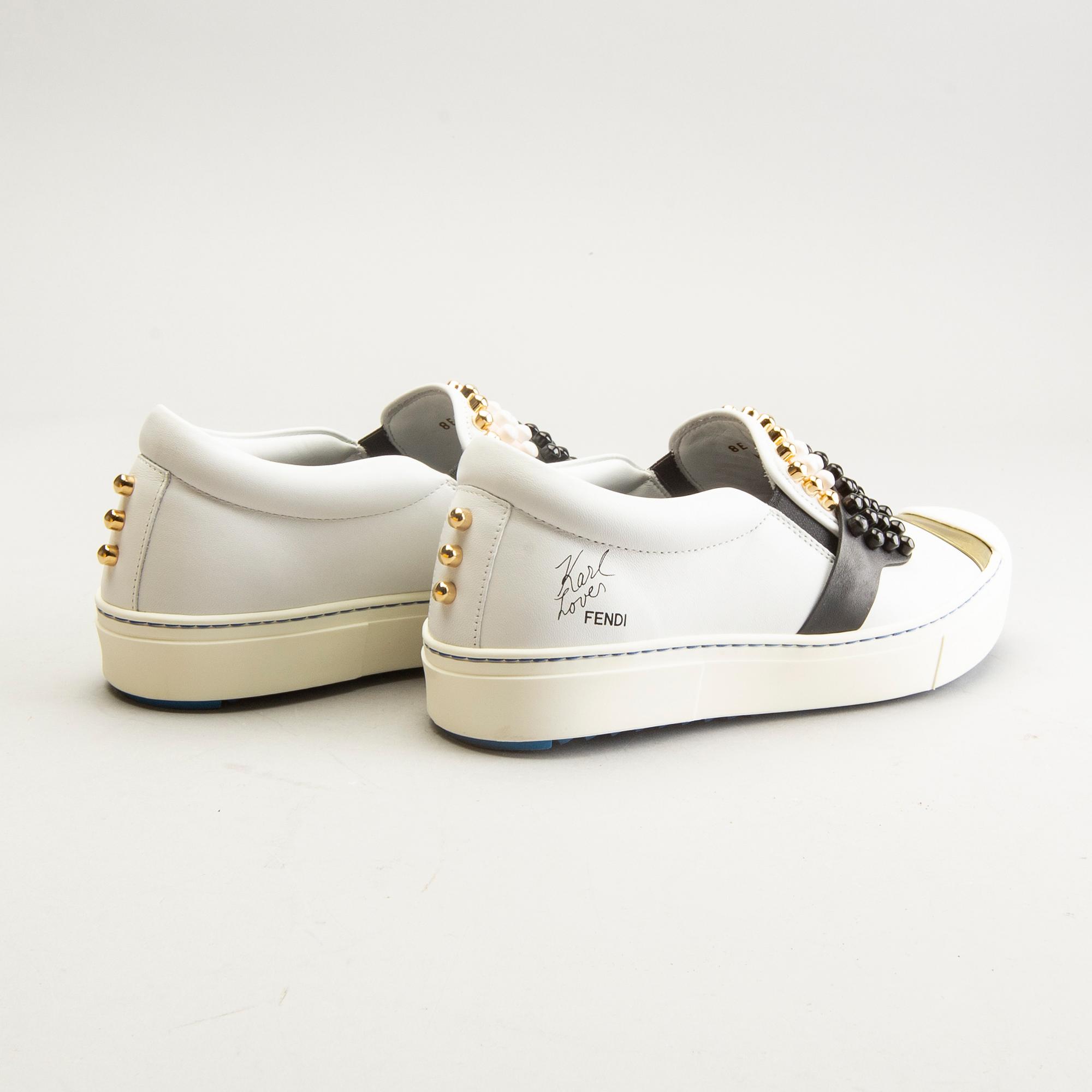 Karl Lagerfeldt för Fendi, Sneakers, strl 37,5.