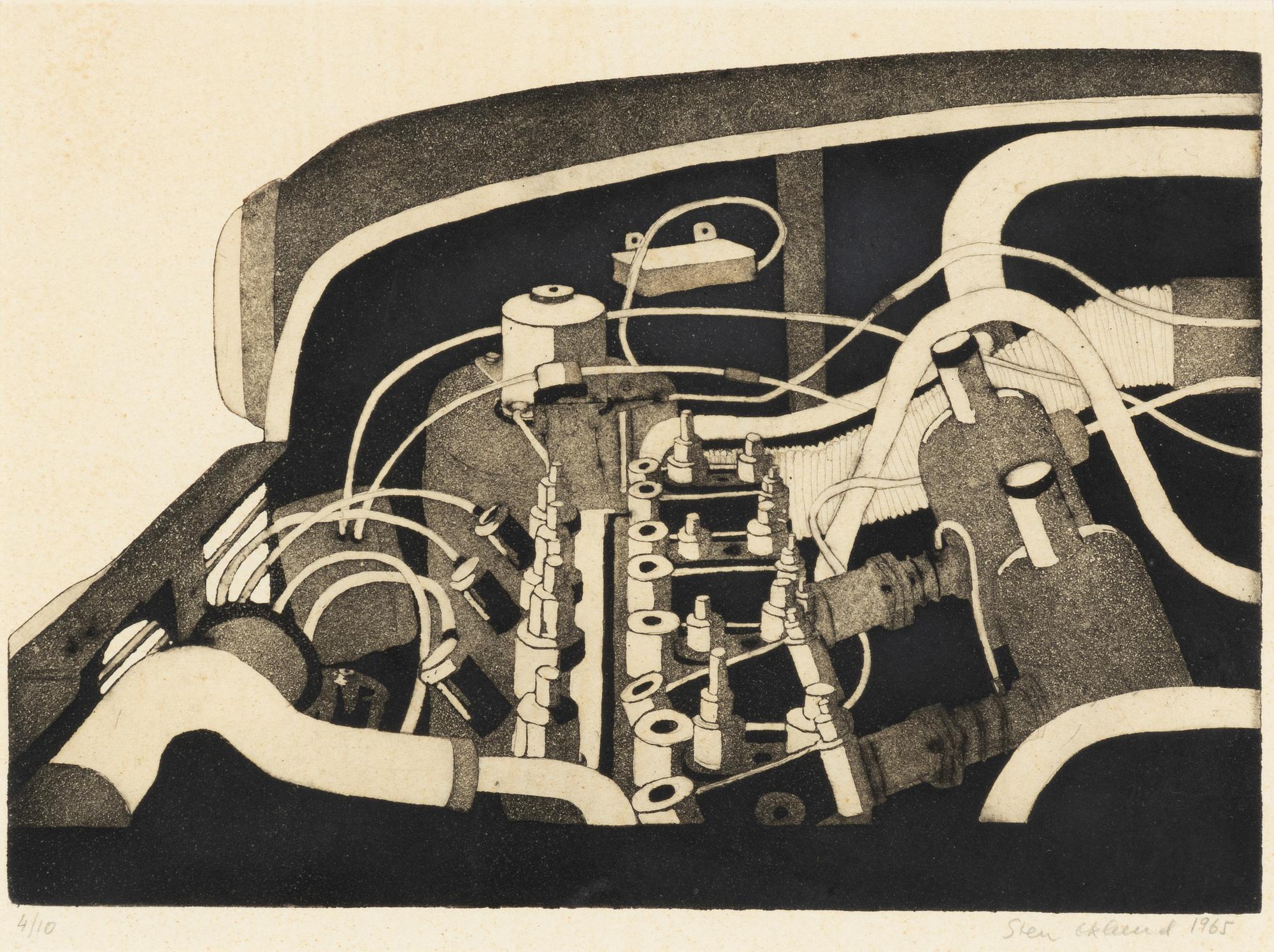 Sten Eklund, Bilmotor.