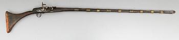 KABYLBÖSSA, flintlås, Nordafrika, möjligen 1800-tal.