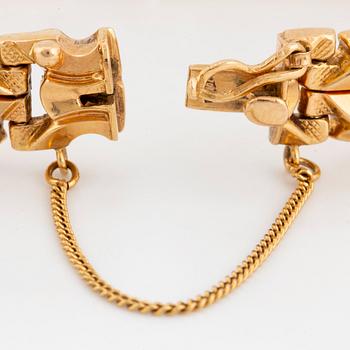 18K gold Italian bracelet.