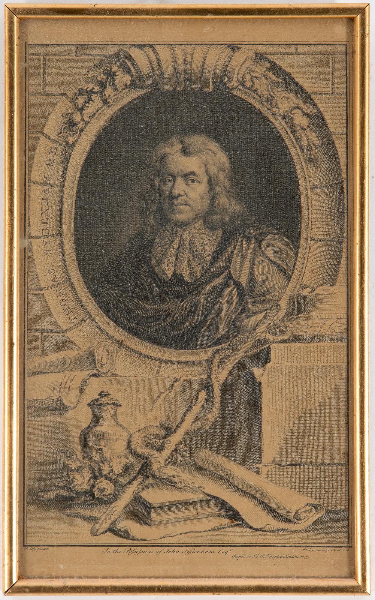 A collection of 38 18-19th century etchings.