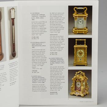 A set of 6 watch books.