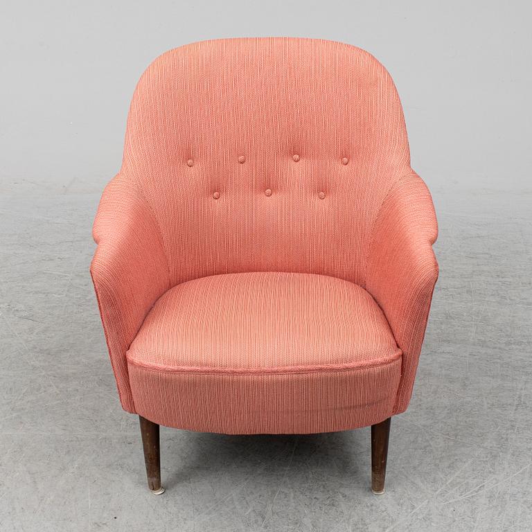 CARL MALMSTEN, fåtölj, "Samspel".