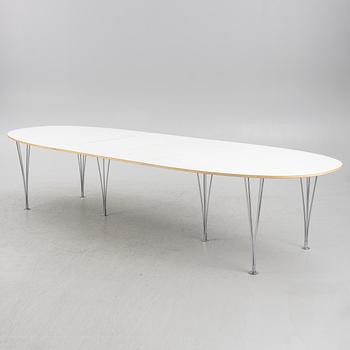 Bruno Mathsson & Piet Hein, dining table, "Superellipse", Mathsson International, 2009.