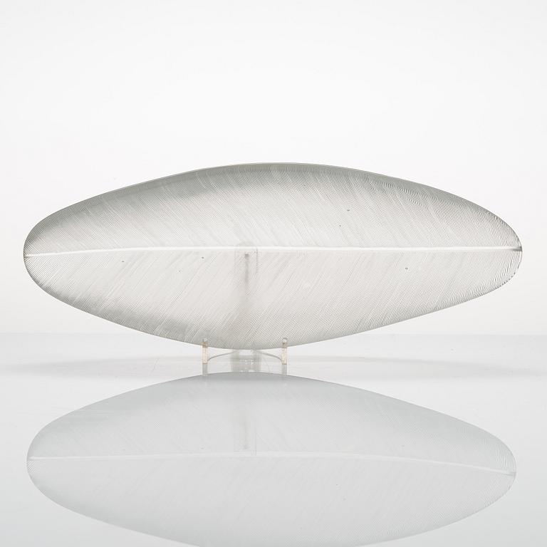 Tapio Wirkkala, A '3869' art object, 'Sulka' (Feather), signed Tapio Wirkkala.