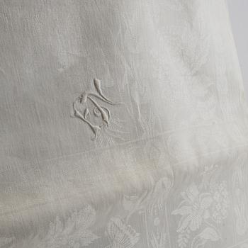 Tablecloths 4 pcs early/mid 20th century damask.